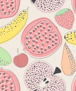 Fruit and Veggie Sketch